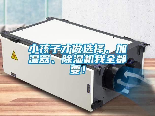 小孩子才做選擇，加濕器、除濕機(jī)我全都要！