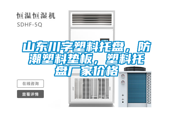 山東川字塑料托盤，防潮塑料墊板，塑料托盤廠家價(jià)格