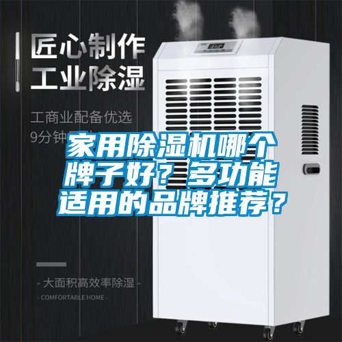 家用除濕機哪個牌子好？多功能適用的品牌推薦？