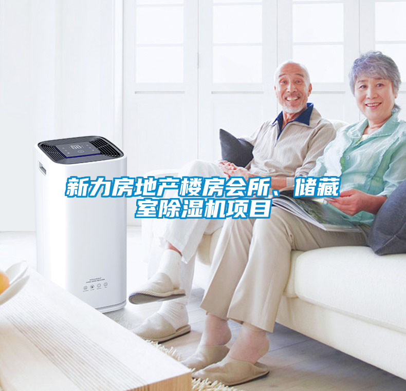 新力房地產(chǎn)樓房會所、儲藏室除濕機項目