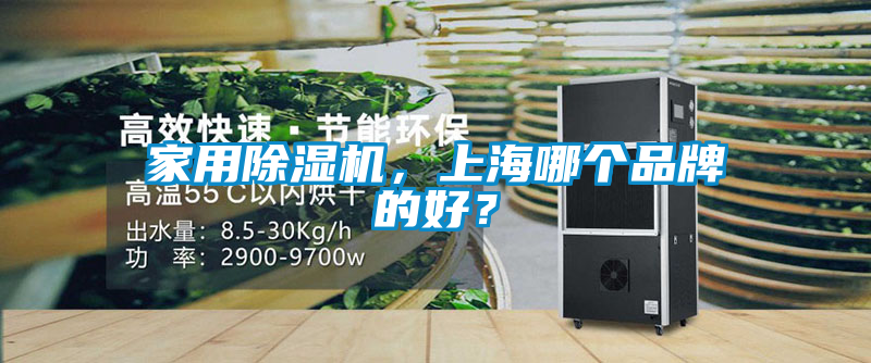 家用除濕機，上海哪個品牌的好？