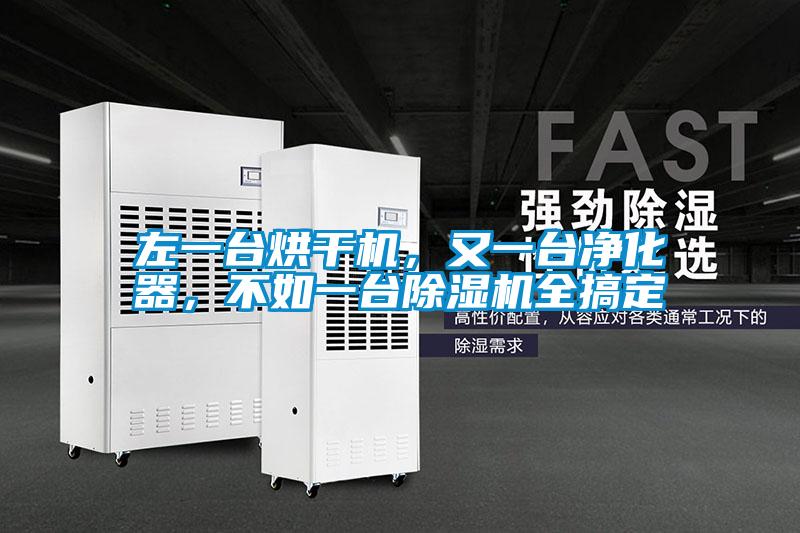 左一臺烘干機(jī)，又一臺凈化器，不如一臺除濕機(jī)全搞定