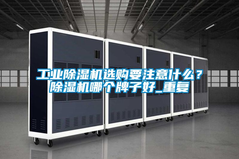 工業(yè)除濕機(jī)選購要注意什么？除濕機(jī)哪個牌子好_重復(fù)
