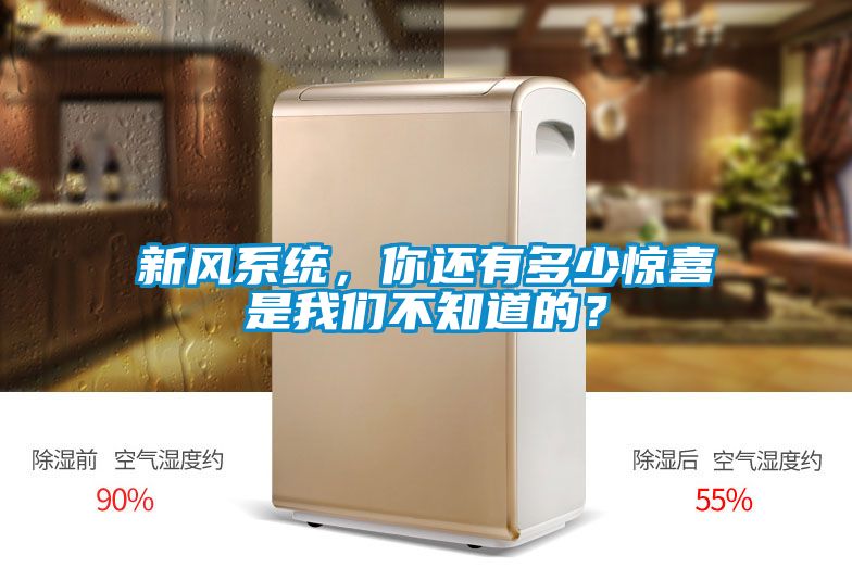新風(fēng)系統(tǒng)，你還有多少驚喜是我們不知道的？