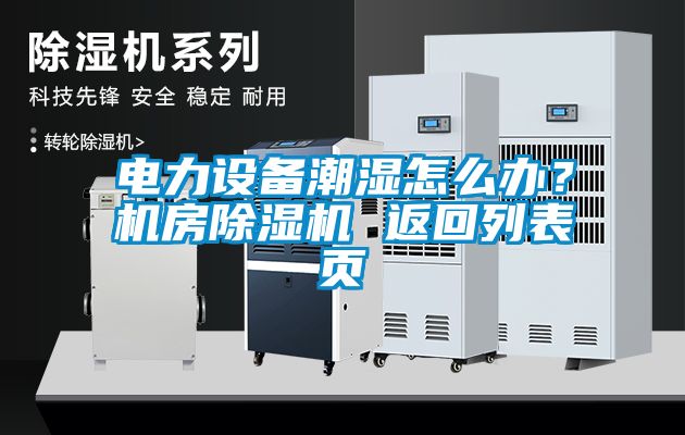 電力設(shè)備潮濕怎么辦？機(jī)房除濕機(jī) 返回列表頁