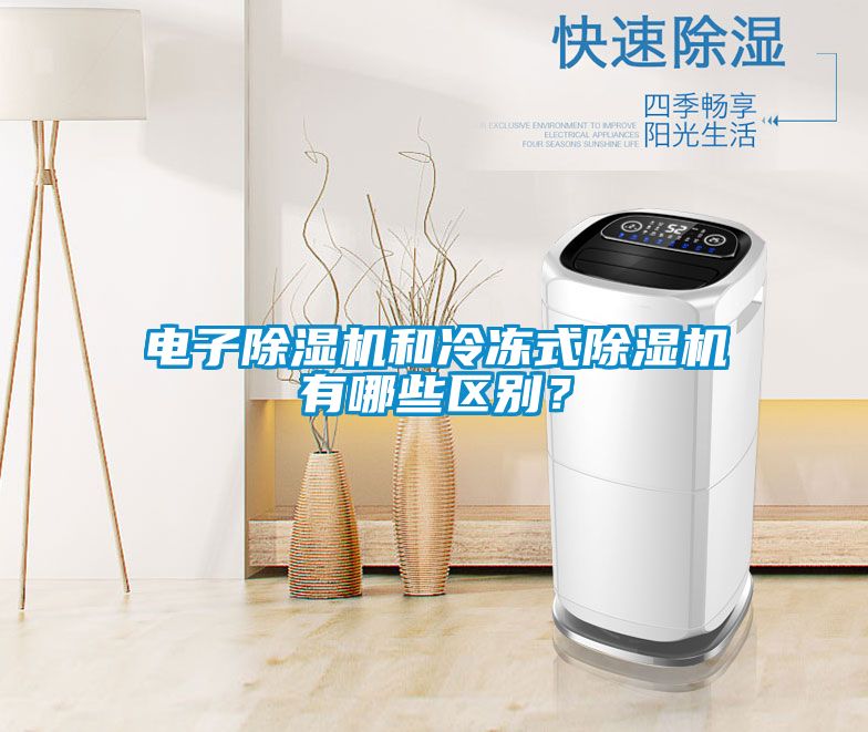 電子除濕機和冷凍式除濕機有哪些區(qū)別？