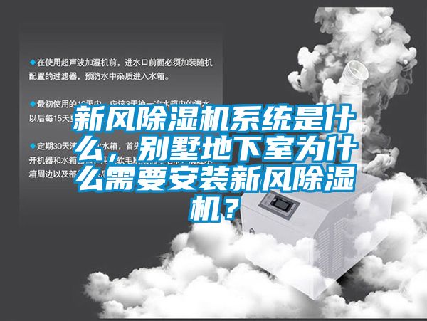 新風(fēng)除濕機系統(tǒng)是什么，別墅地下室為什么需要安裝新風(fēng)除濕機？
