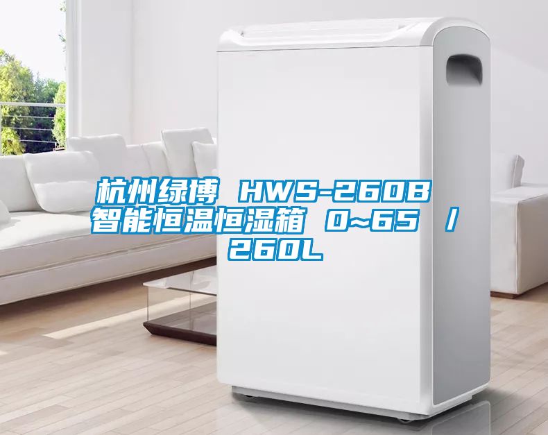 杭州綠博 HWS-260B 智能恒溫恒濕箱 0~65℃／260L