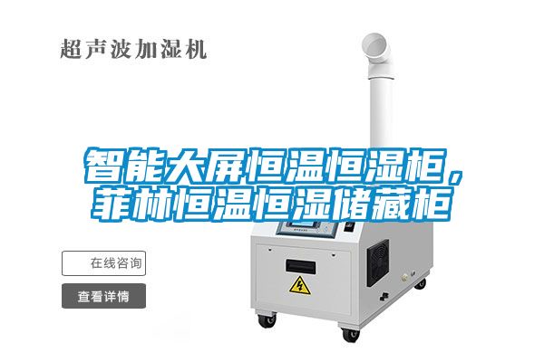 智能大屏恒溫恒濕柜，菲林恒溫恒濕儲藏柜