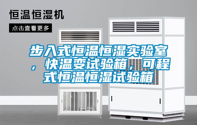 步入式恒溫恒濕實驗室，快溫變試驗箱，可程式恒溫恒濕試驗箱