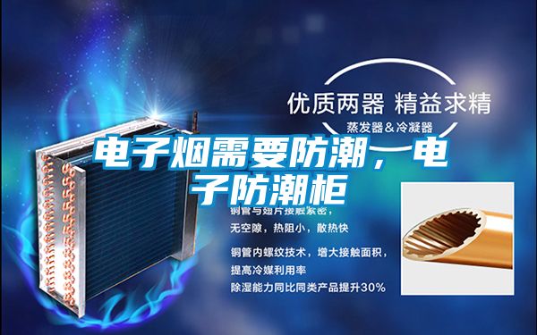 電子煙需要防潮，電子防潮柜