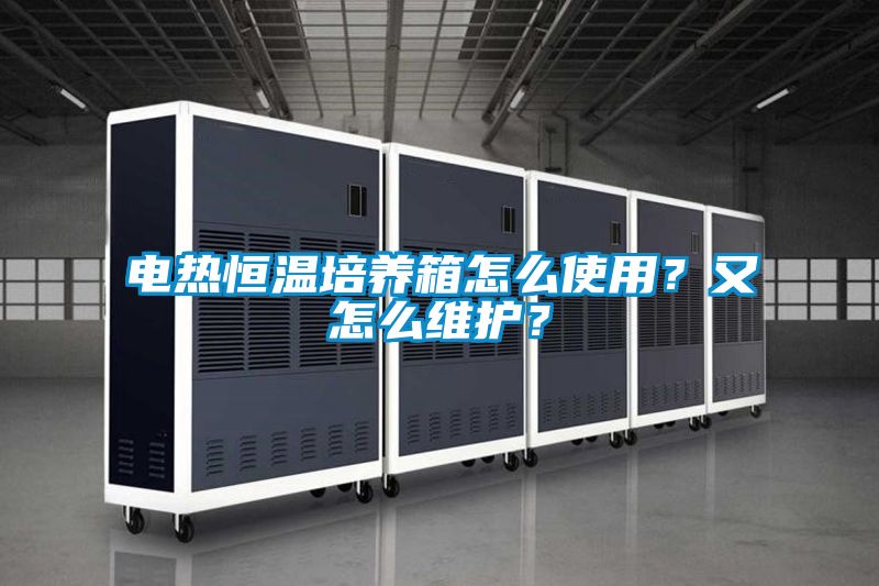 電熱恒溫培養(yǎng)箱怎么使用？又怎么維護？