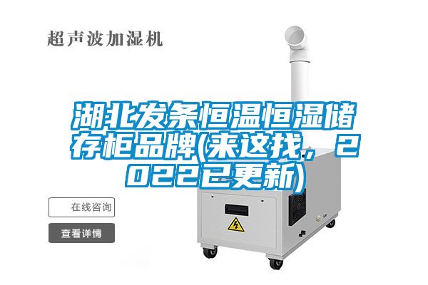 湖北發(fā)條恒溫恒濕儲存柜品牌(來這找，2022已更新)