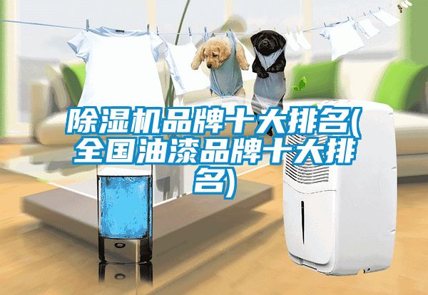 除濕機品牌十大排名(全國油漆品牌十大排名)