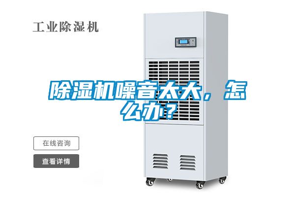除濕機噪音太大，怎么辦？