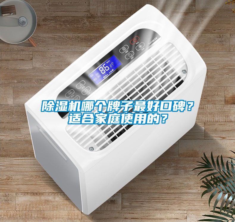 除濕機哪個牌子最好口碑？適合家庭使用的？