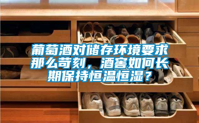 葡萄酒對儲存環(huán)境要求那么苛刻，酒窖如何長期保持恒溫恒濕？