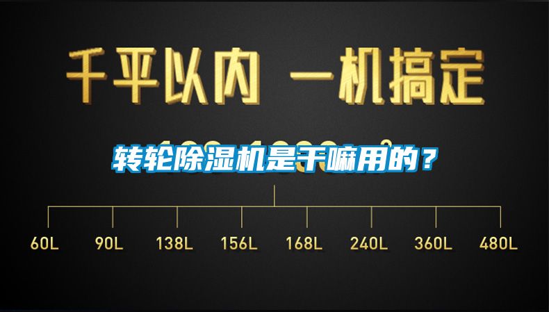 轉(zhuǎn)輪除濕機(jī)是干嘛用的？