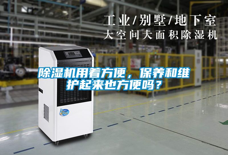 除濕機用著方便，保養(yǎng)和維護起來也方便嗎？