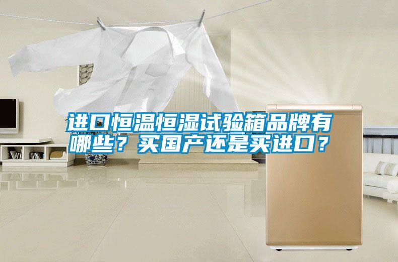 進口恒溫恒濕試驗箱品牌有哪些？買國產(chǎn)還是買進口？