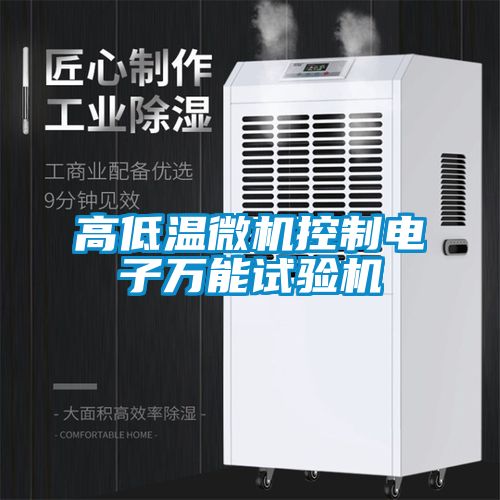 高低溫微機控制電子萬能試驗機